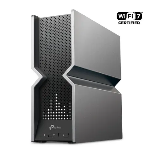 Безжичен рутер TP-Link Archer BE800,19 GbE WiFi7,4x2.5GbE,2x10GbE,1xSFP+,1xUSB 3