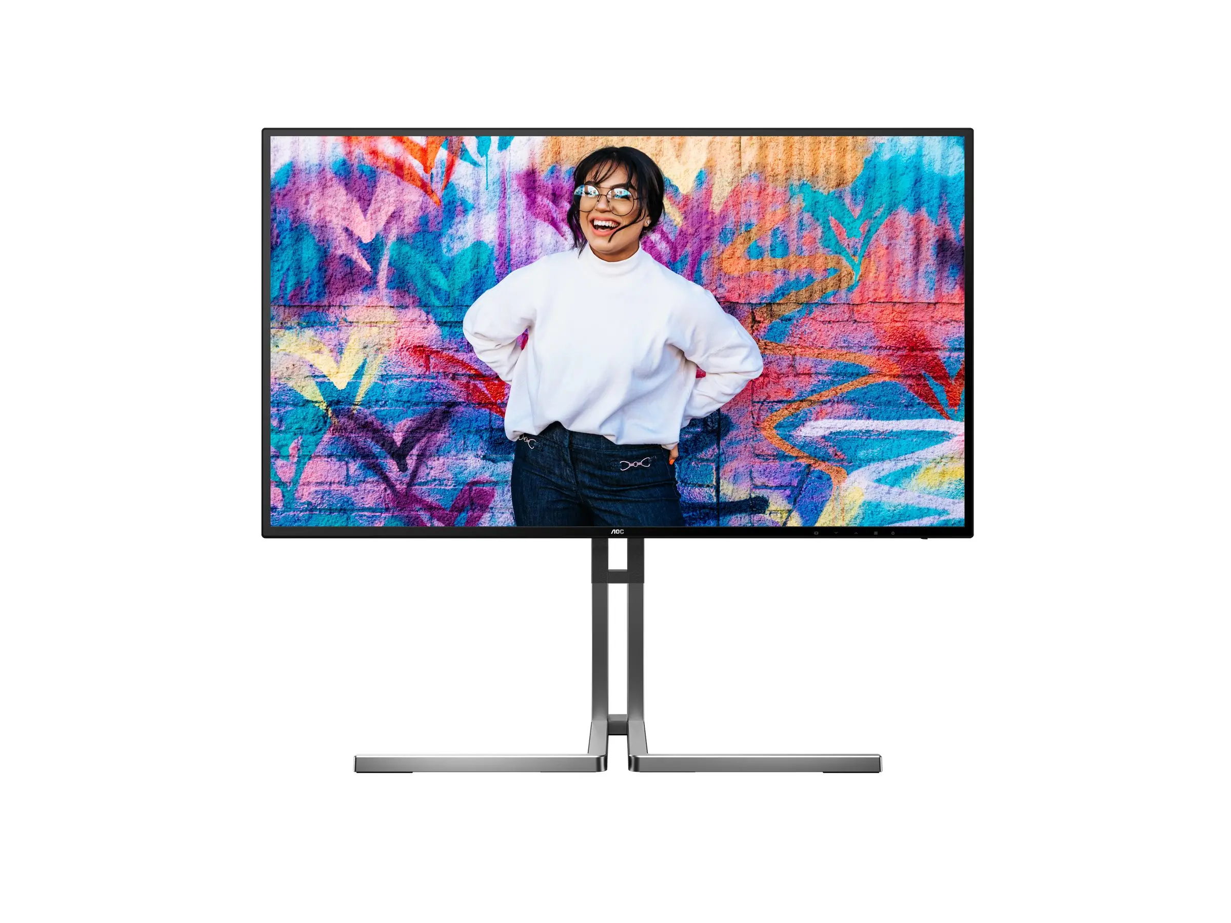 AOC U27U3CV 27inch Nano IPS WLED UHD 60Hz HDMI - image 3