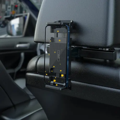 Acefast βάση τηλεφώνου/tablet αυτοκινήτου Car Headrest Phone/Tablet Holder - D8 Μαύρο - 7