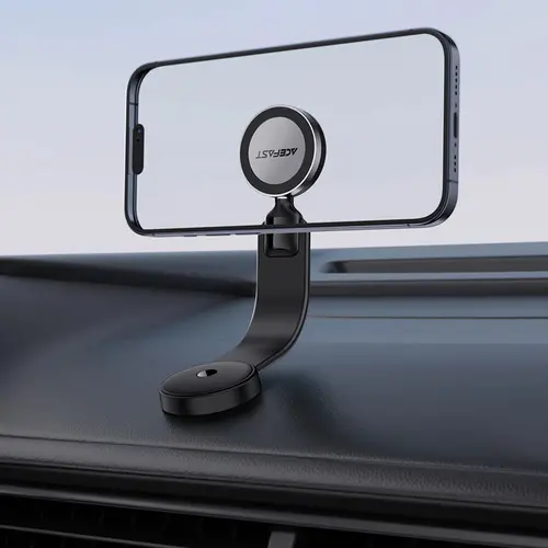 Acefast Стойка за телефон за кола Car phone holder - Magnetic Charging, 360 degree - D37 Black - image 6
