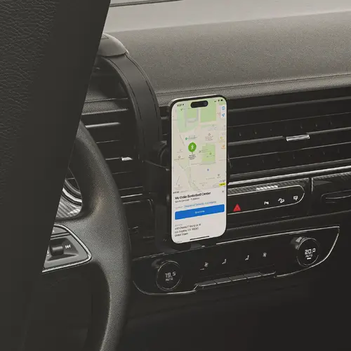Acefast Βάση κινητού αυτοκινήτου Car phone holder - 360 degree - D26 Μαύρο - 6