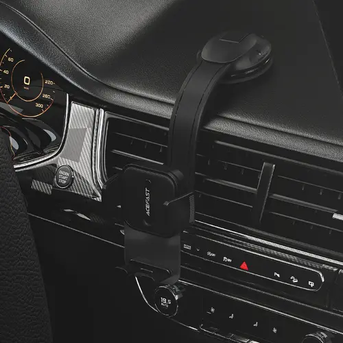 Acefast Suport de telefon pentru mașină Car phone holder - 360 degree - D26 Negru - 7