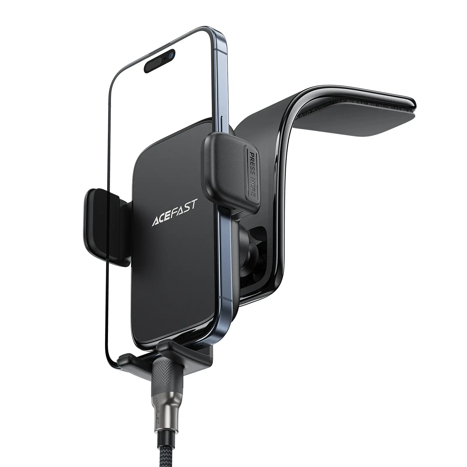 Acefast Βάση κινητού αυτοκινήτου Car phone holder - 360 degree - D28 Μαύρο