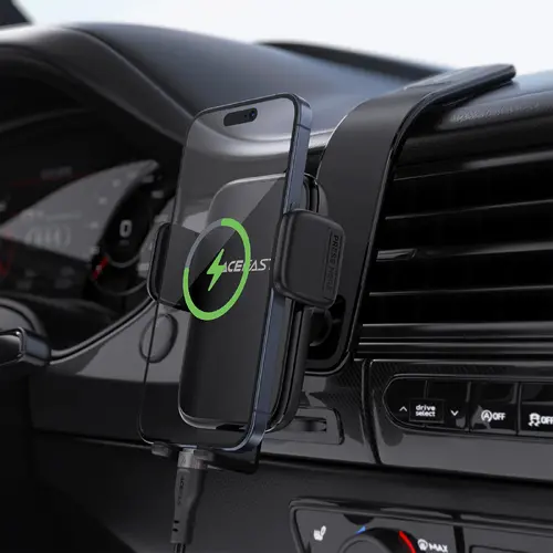 Acefast Suport telefon auto Car phone holder - 360 degree - D28 Negru - 7