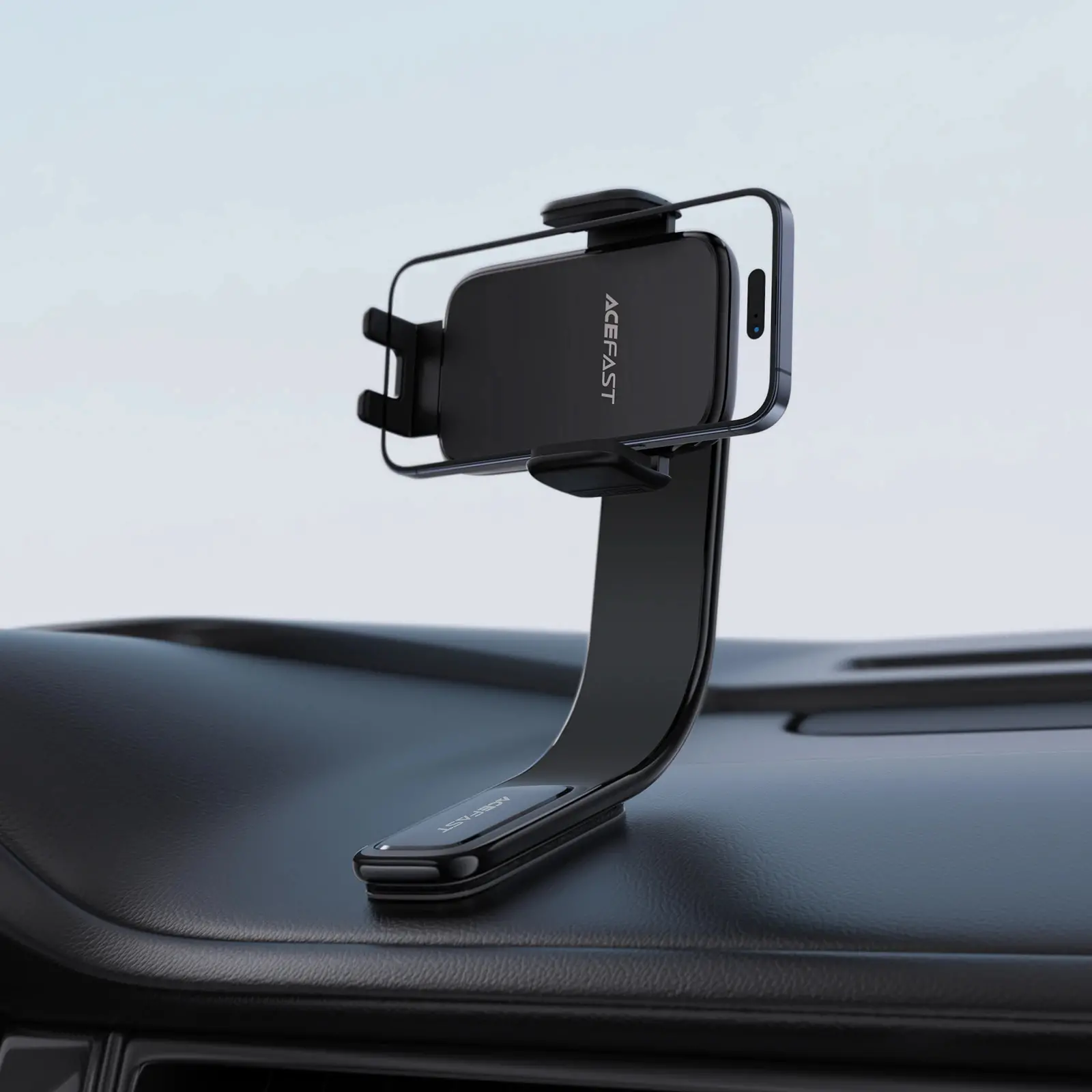 Acefast Suport telefon auto Car phone holder - 360 degree - D28 Negru - image 7