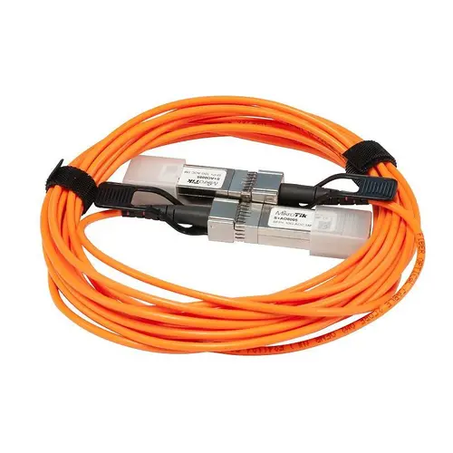 Καλώδιο επικοινωνίας Mikrotik S+AO0005, SFP+ direct attach active optics cable, 5m - 1