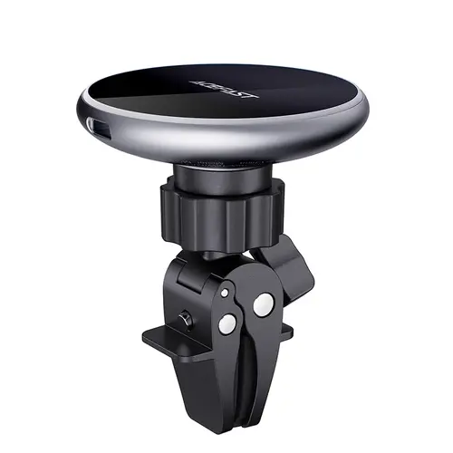 Acefast Βάση τηλεφώνου αυτοκινήτου Car phone holder - για αεραγωγό, ασύρματη μαγνητική φόρτιση - D3 - Ασημί - 3