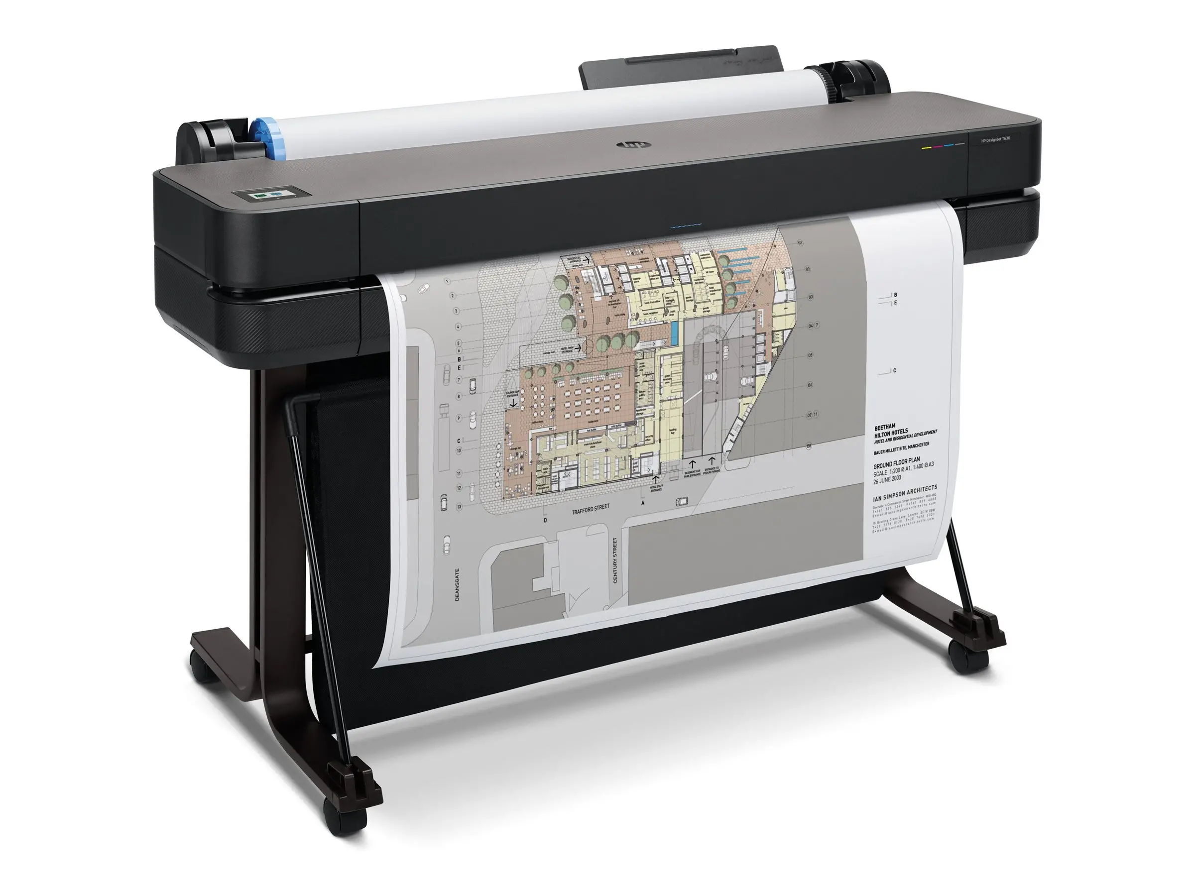 HP DesignJet T630 36inch LFP 2025 Colour Ink-Jet A0 ANSI D Roll 91.4cmx45.7 m 2400x1200dpi 0.5 min/page USB LAN Wi-Fi - image 10