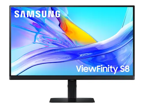 Монитор, Samsung 27D800  27" VA LED, 3840x2160 PBP, PIP, USB-C 90W, USB 3.0, DP, HDMI Black - image 1