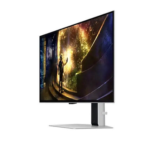 Οθόνη, Samsung 27DG610 27" Odyssey G6 Smart, OLED, 240 Hz, 1 ms GTG, 2560x1440, DP 1.4, 2xHDMI 2.1, 2xUSB, Wi-Fi, Bluetooth, Tizen, Ασημί - 4