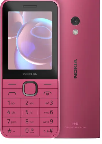 Мобилен телефон, NOKIA 225 4G DS 2024 PINK