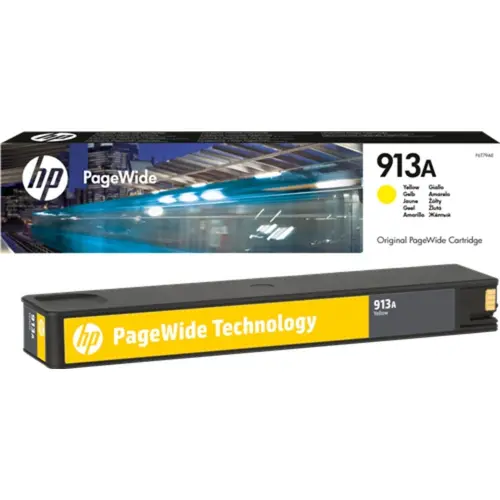 Κεφαλή εκτύπωσης για HEWLETT PACKARD PageWide 352/377/Pro 452/477/Managed P57750/P55250 - Κίτρινο - /913A/ - PN F6T79AE - 1