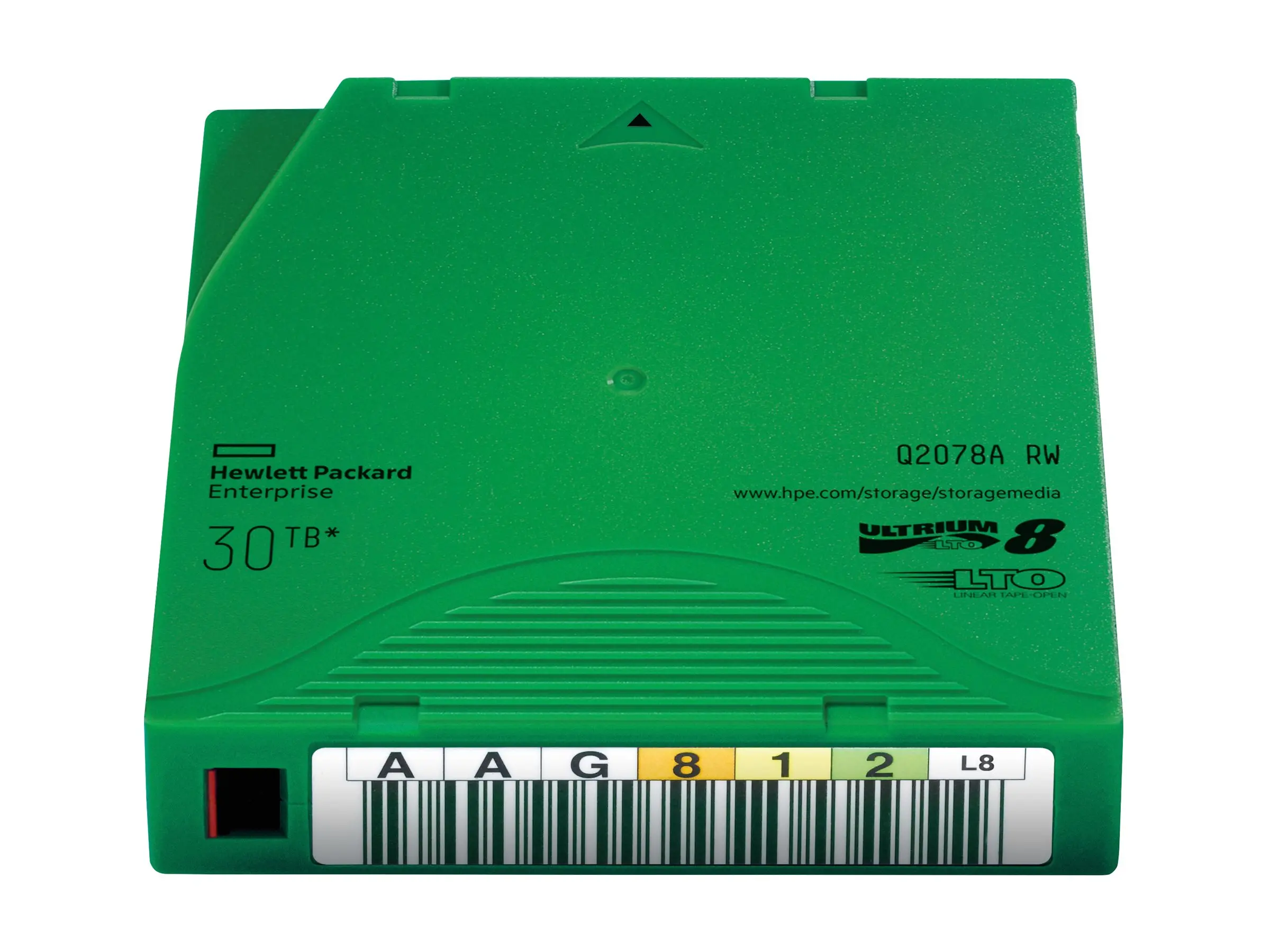 HPE LTO-8 Ultrium 30TB RW Data Cartridge (P) - image 1