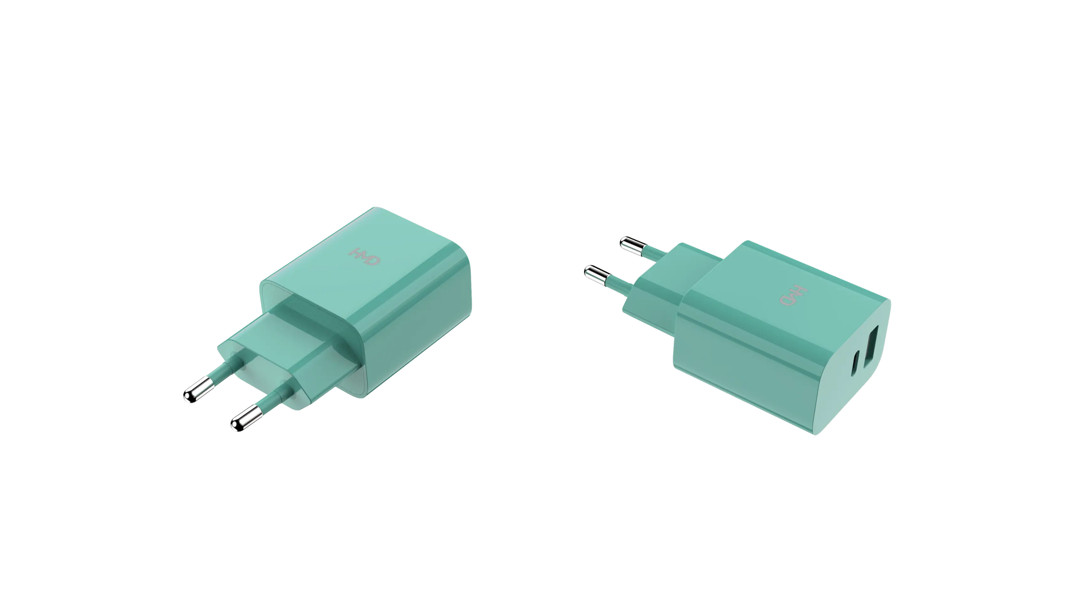 HMD DUAL PORT CHARG 30W GREEN