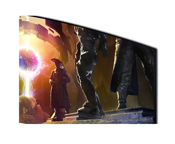 Монитор, Samsung LS34DG850, 34'' CURVED Odyssey G8 OLED, 1800R, 175 Hz, 0.1 ms GTG, 21:9, 3440 x 1440, Smart, 2xUSB C, Mini DP, Micro HDMI 2.1, Wi-Fi 5, BT 5.2, Speakers, 178°/178°, Silver - image 10
