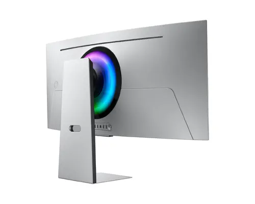 Монитор, Samsung LS34DG850, 34'' CURVED Odyssey G8 OLED, 1800R, 175 Hz, 0.1 ms GTG, 21:9, 3440 x 1440, Smart, 2xUSB C, Mini DP, Micro HDMI 2.1, Wi-Fi 5, BT 5.2, Speakers, 178°/178°, Silver - image 3