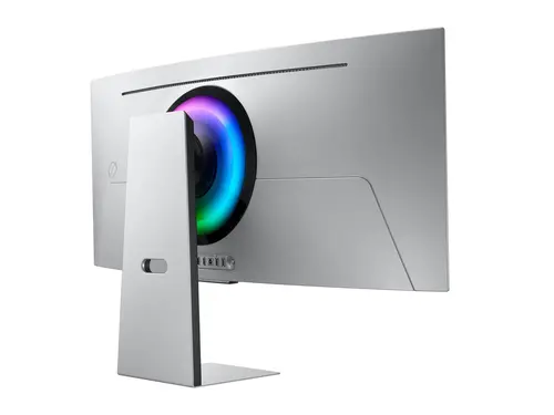 Οθόνη, Samsung LS34DG850, 34'' CURVED Odyssey G8 OLED, 1800R, 175 Hz, 0.1 ms GTG, 21:9, 3440 x 1440, Smart, 2xUSB C, Mini DP, Micro HDMI 2.1, Wi-Fi - 5