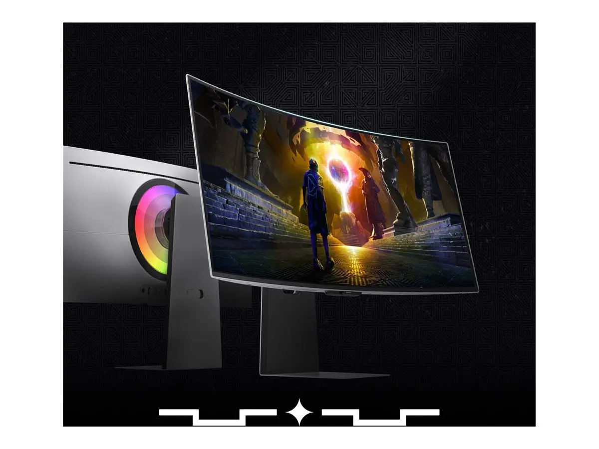 Monitor, Samsung LS34DG850, 34'' CURVED Odyssey G8 OLED, 1800R, 175 Hz, 0.1 ms GTG, 21:9, 3440 x 1440, Smart, 2xUSB C, Mini DP, Micro HDMI 2.1, Wi-Fi - image 6