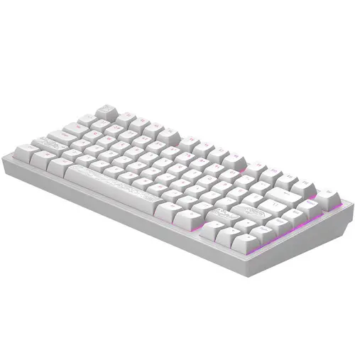Gaming μηχανικό πληκτρολόγιο Dark Project ALU81A Terra Nostra White RGB - 3