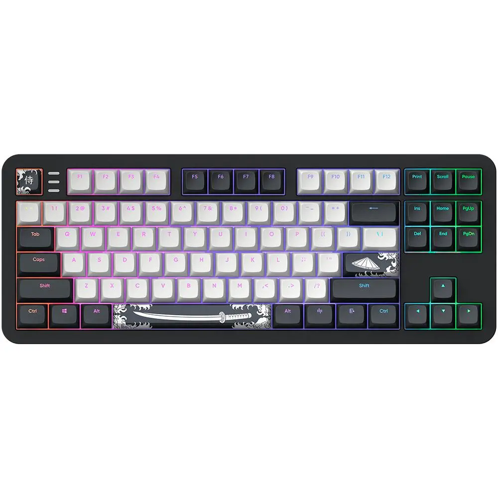 Tastatură mecanică gaming Dark Project ALU87B Bushido RGB