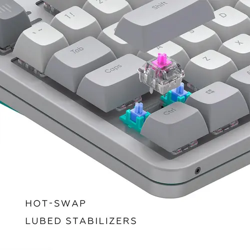 Tastatură mecanică de gaming Dark Project ALU87 Daylight RGB - 6