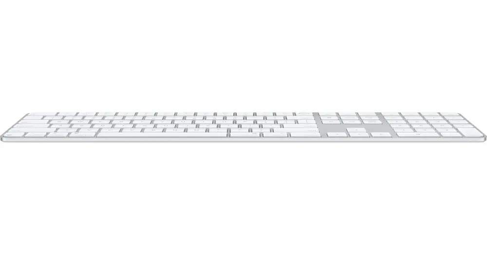 Клавиатура, Apple Magic Keyboard (2024) w Touch ID and Numeric Keypad - International English - White Keys - image 1