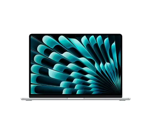 Лаптоп, Apple 15-inch MacBook Air: Apple M3 chip with 8-core CPU and 10-core GPU, 16GB, 256GB SSD - Silver