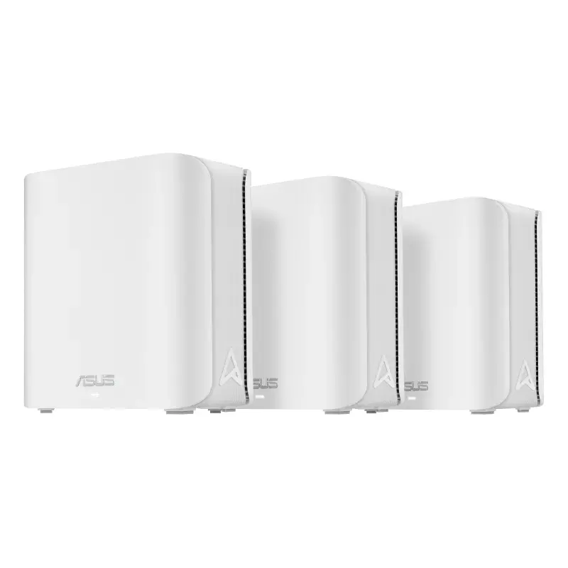 Σύστημα Mesh, Asus Mesh WiFi, ZenWiFi BD4 3PK, BE3600, Dual-Band, έως 600m2, τετραπύρηνος επεξεργαστής 1.5GHz, 128MB/512MB Flash/RAM, 2.5G διπλή θύρα