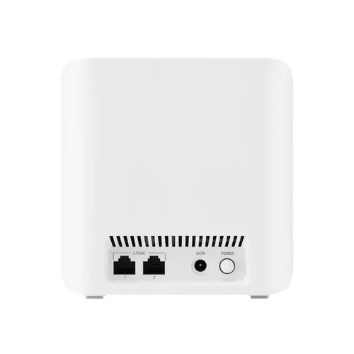 Меш система, Asus Mesh WiFi system, ZenWiFi BD4 3PK, BE3600, Dual-Band, up to 600m2, Quad-Core 1.5GHz CPU, 128MB/512MB Flash/RAM, 2.5G dual-port, Smart Home Master SSIDs, AiProtection Pro, Adaptive QoS, VPN server/client, IPTV, OFDMA, UTF-8 SSID, AiMesh, White - image 4
