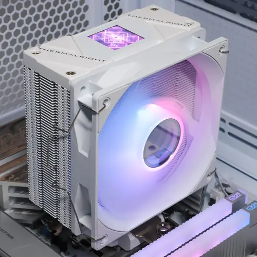 Thermalright охладител CPU Cooler Assassin Spirit 120 Vision A-RGB White - LCD Display, Infinity Mirror - image 7