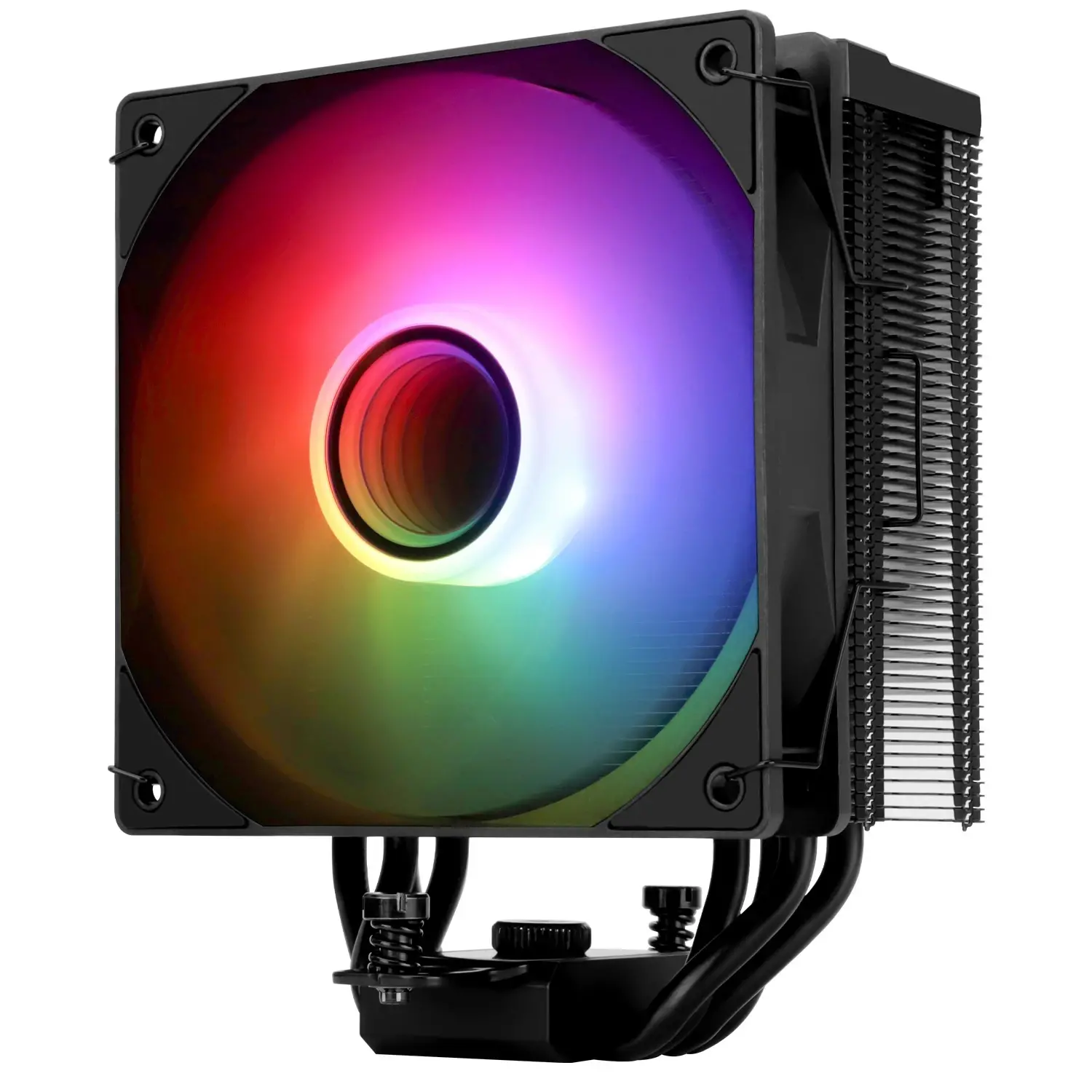 Thermalright охладител CPU Cooler Assassin Spirit 120 Vision A-RGB Black - LCD Display, Infinity Mirror - image 1