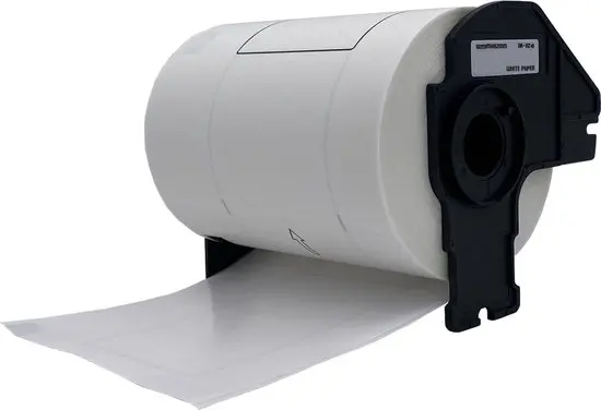 ЛЕНТА ЗА ЕТИКЕТНИ ПРИНТЕРИ BROTHER ТИП QL - LARGE SHIPPING LABEL - 102 mm x 152 mm x 200 - DK11241 (DK-11241) - PN LB-11241 - NEOMAX - image 1