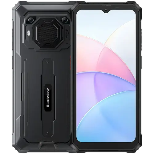 Blackview BV6200Pro 6.56" HD+ Helip P35 (Octacore 2.3Ghz) 6GB+128GB DS TF Card (1Tb Max) CAM 8+13+0.3MP 13000mAh IP68&IPK69 MIL-SPEC 810H 18W Reverse Charging NFC Fingerprint Android 13 Black