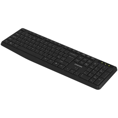 CANYON keyboard KB-W01 EN/BG Wireless Black - image 2