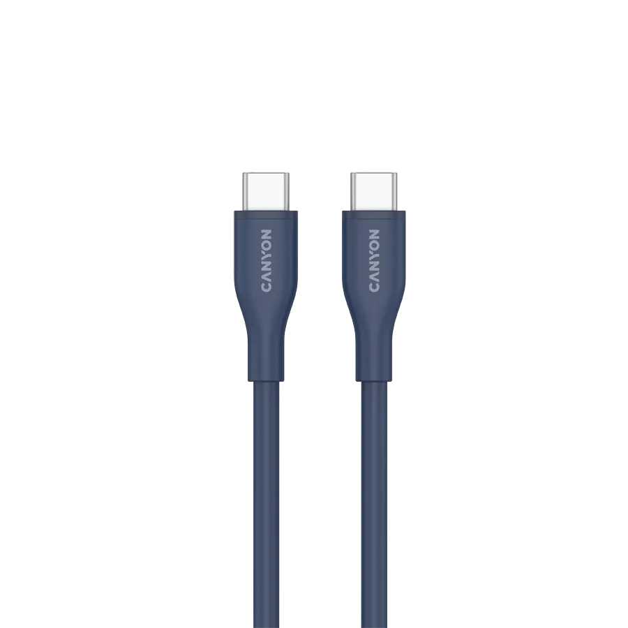 CANYON cable CC60SC10 C-C 60W 1m Silicon Dark blue - image 1