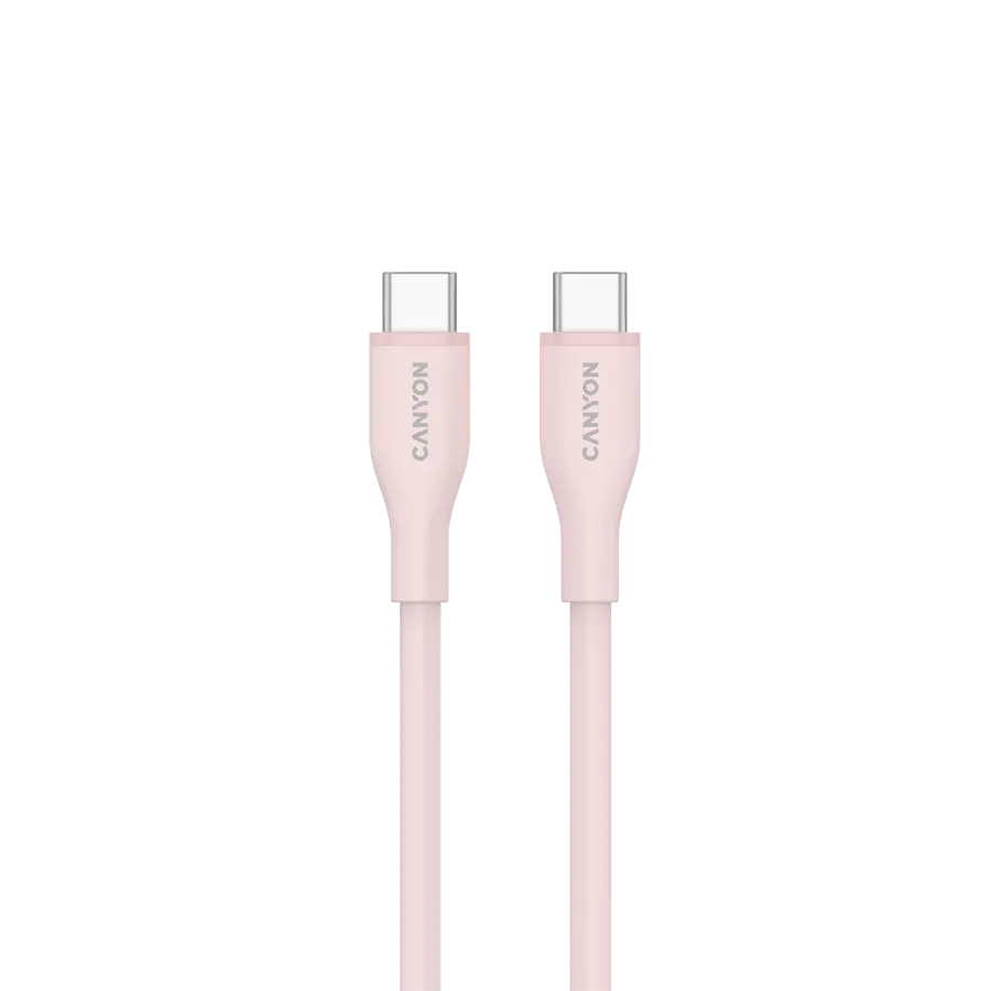 CANYON cable CC60SC10 C-C 60W 1m Silicon Pink Sand - image 1