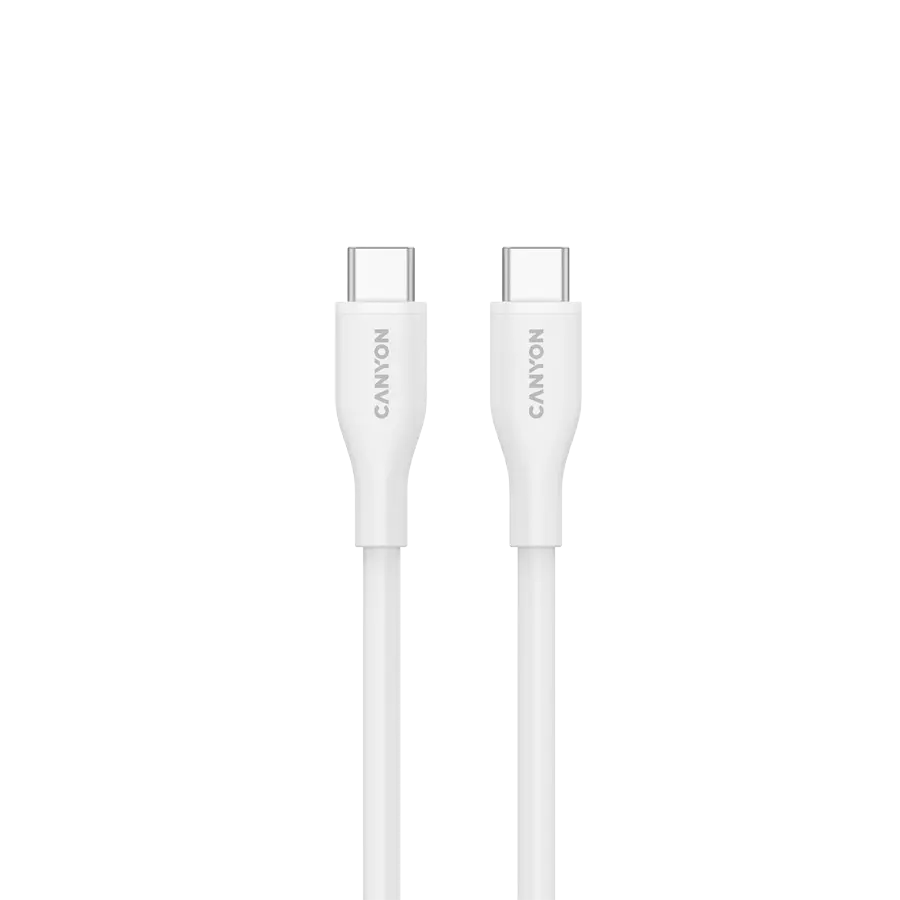 CANYON cable CC60SC10 C-C 60W 1m Silicon White - image 1