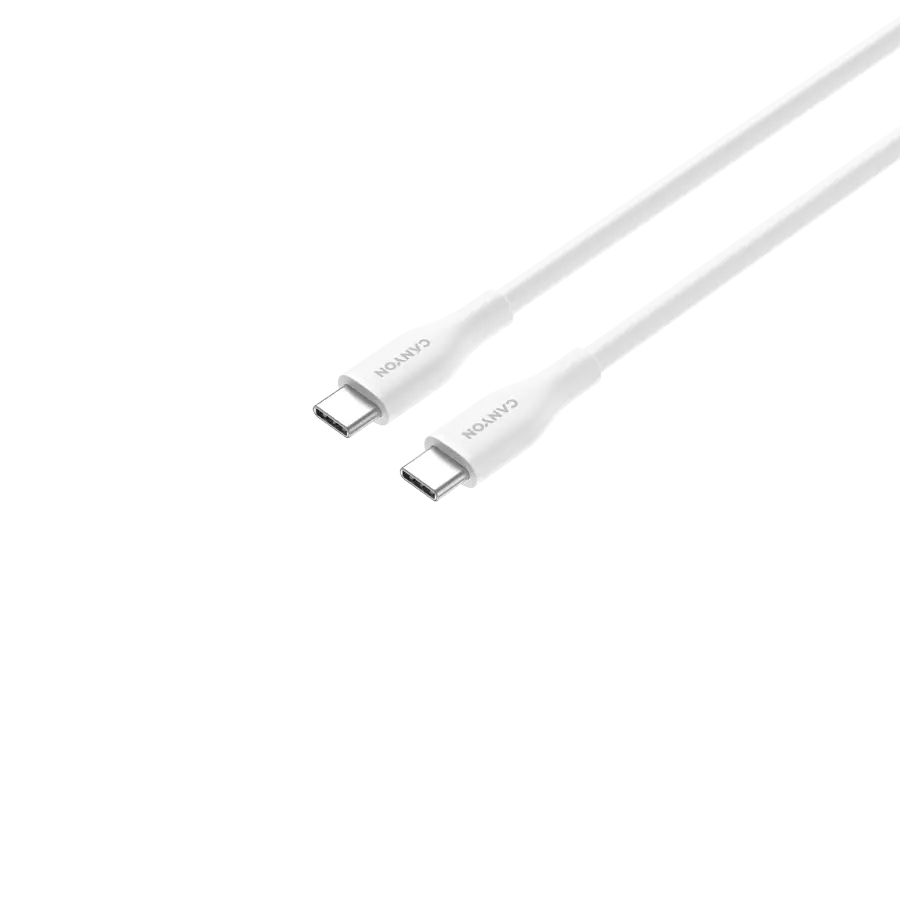 CANYON cable CC60SC10 C-C 60W 1m Silicon White - image 2