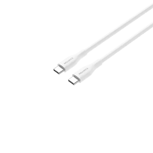 CANYON cablu CC60SC10 C-C 60W 1m Silicon Alb - 3