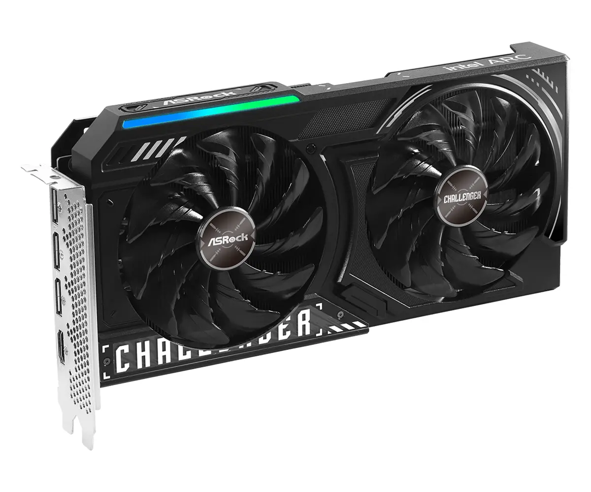 Placă video ASRock Intel ARC B570 Challenger 10GB OC - image 1