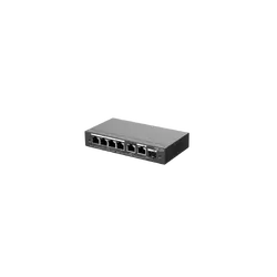 Комутатор Ruijie RG-ES206GS-P, 4xGbE PoE+,2xGbE,1x SFP, 54W,до 16 VLAN, настолен