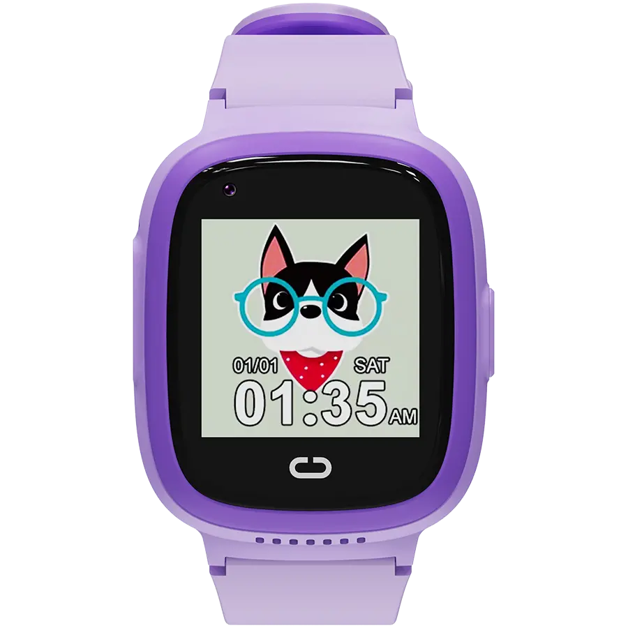 CANYON kids watch Sunny KW-48 Video 4G GPS Games&Music Violet
