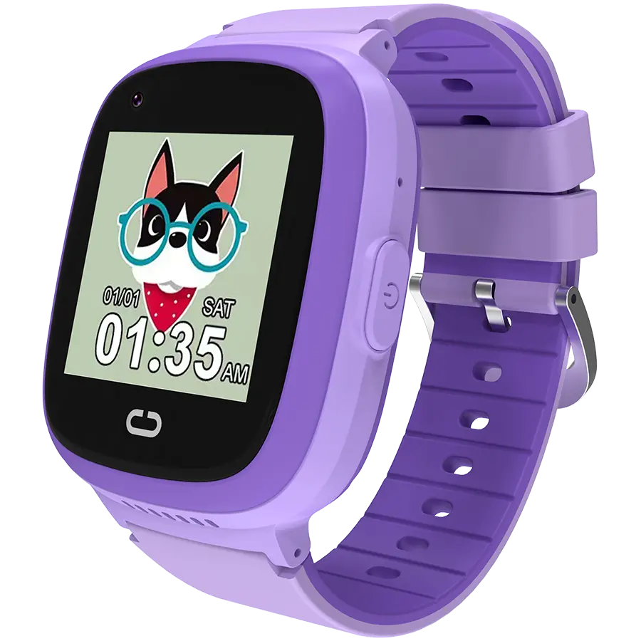 CANYON kids watch Sunny KW-48 Video 4G GPS Games&Music Violet - image 1