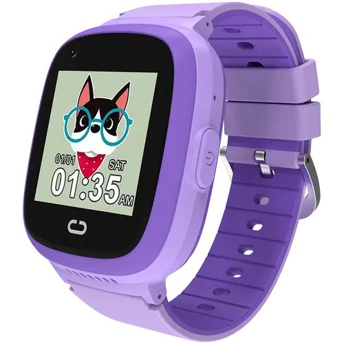 CANYON παιδικό ρολόι Sunny KW-48 Video 4G GPS Παιχνίδια & Μουσική Βιολετί - 2
