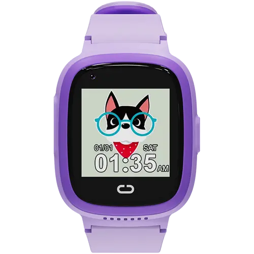 CANYON kids watch Sunny KW-48 Video 4G GPS Games&Music Violet