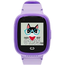 CANYON kids watch Sunny KW-48 Video 4G GPS Games&Music Violet