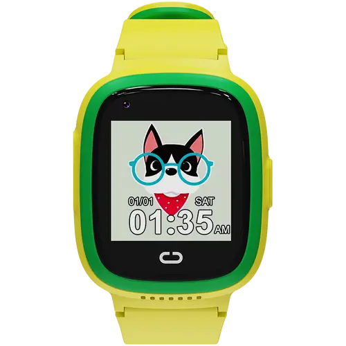 CANYON kids watch Sunny KW-48 Video 4G GPS Games&Music Green