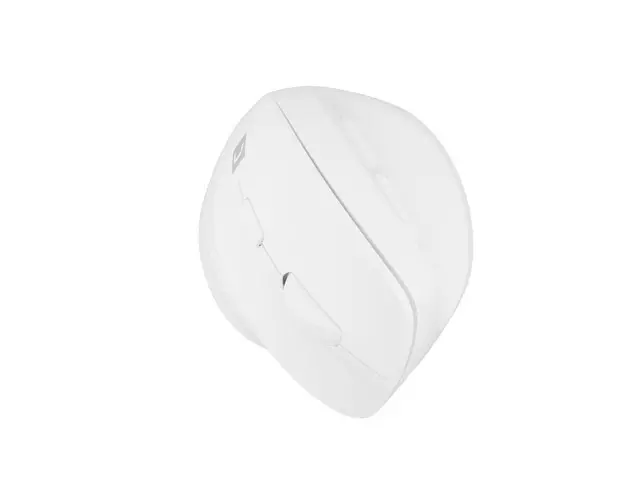 Мишка, Natec Vertical Mouse Crake 2 Wireless, 2400DPI Bluetooth 5.2 + 2.4 GHz White - image 4