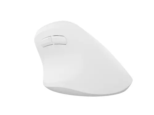 Мишка, Natec Vertical Mouse Crake 2 Wireless, 2400DPI Bluetooth 5.2 + 2.4 GHz White - image 7