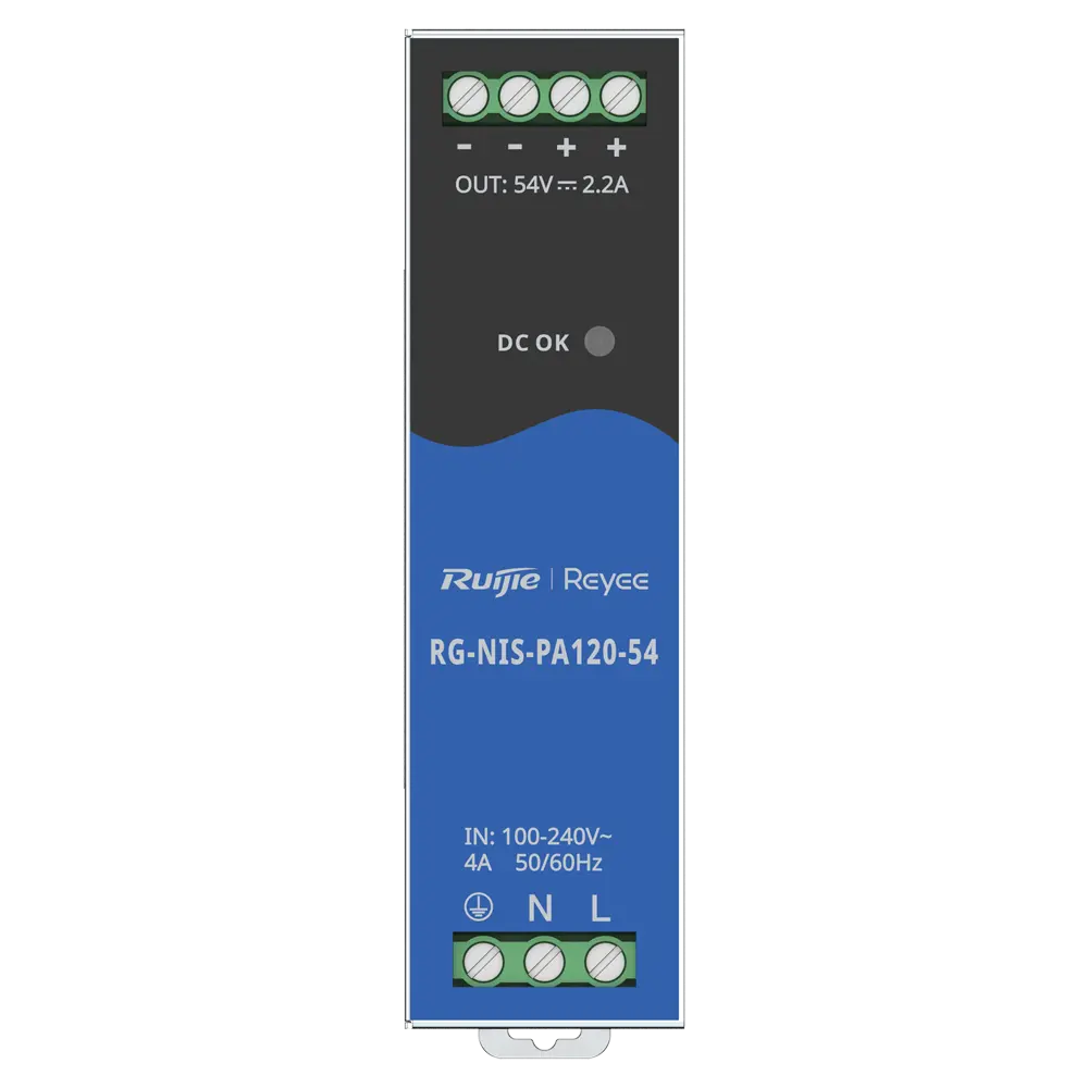 Захранване Ruijie RG-NIS-PA120-54, 54V/120W, 2.2A, индустриално - image 1